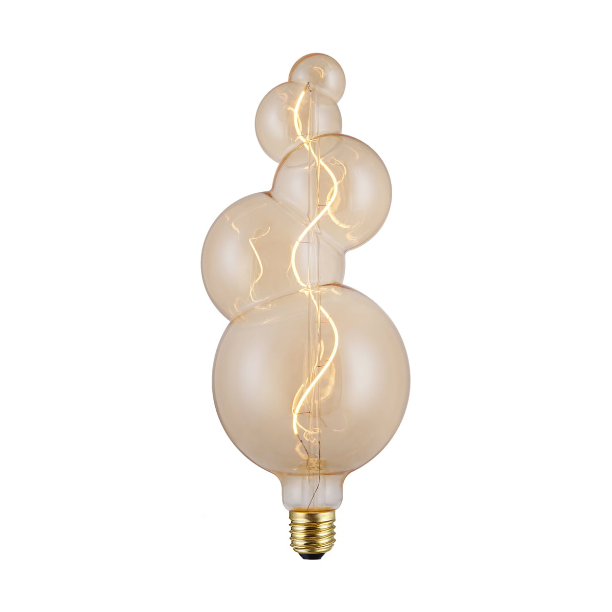 4W ES GRD5 AMBER DECO FILAMENT LED
