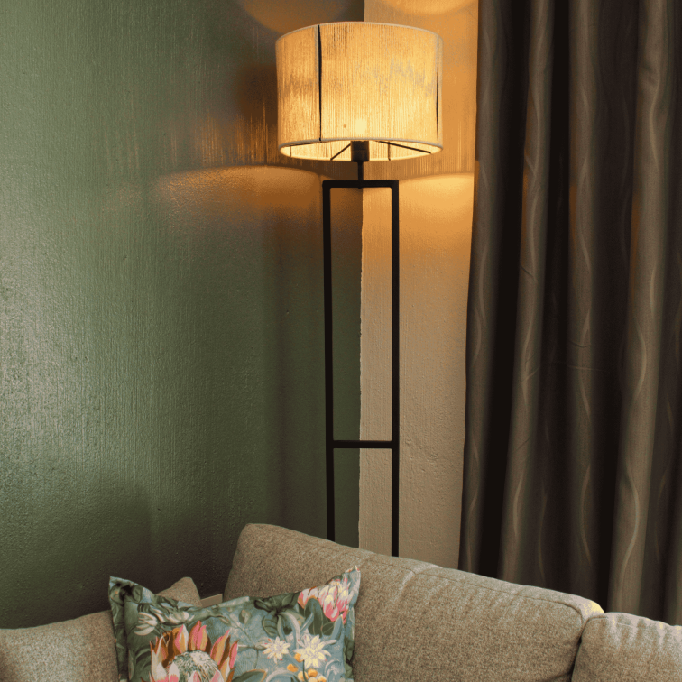 Ardhi Susario Floor Lamp - Round Shade