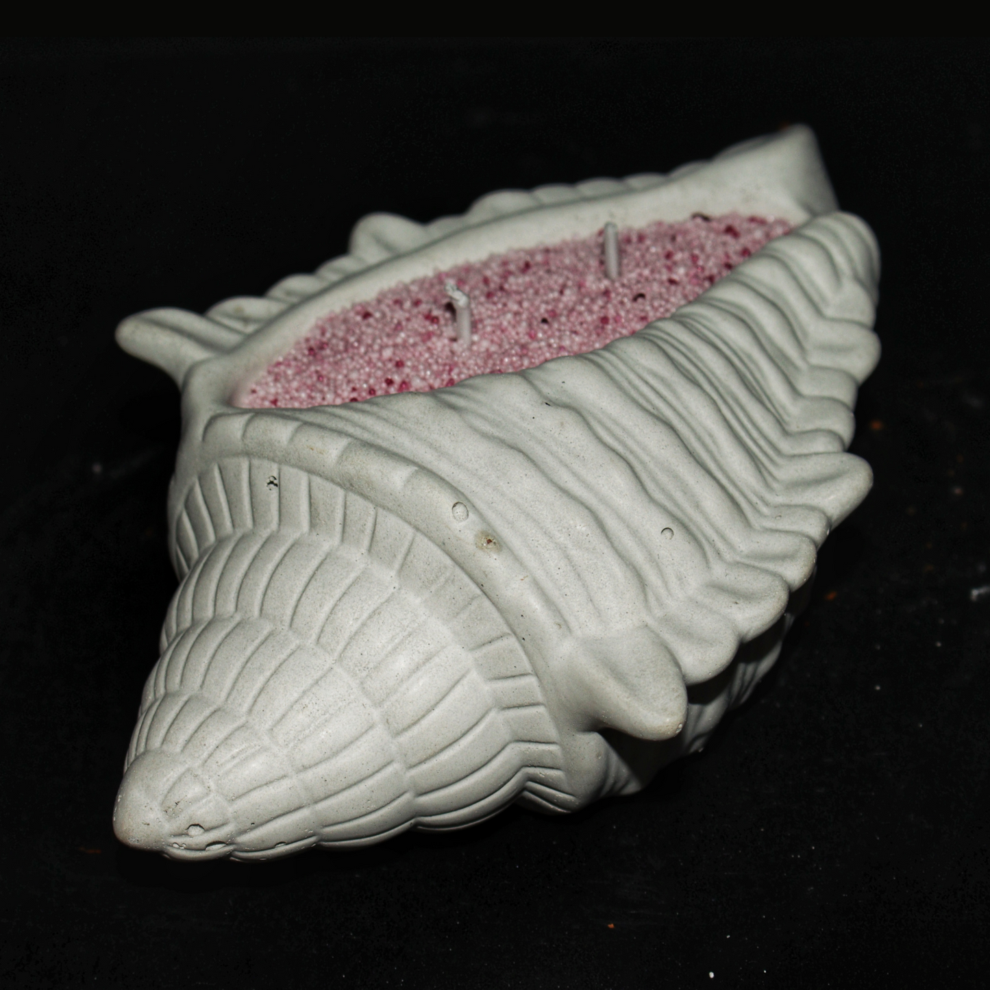 Seashell shaped Sandwax Candle
