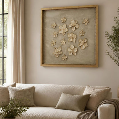 Golden Blossoms Original Wall Art